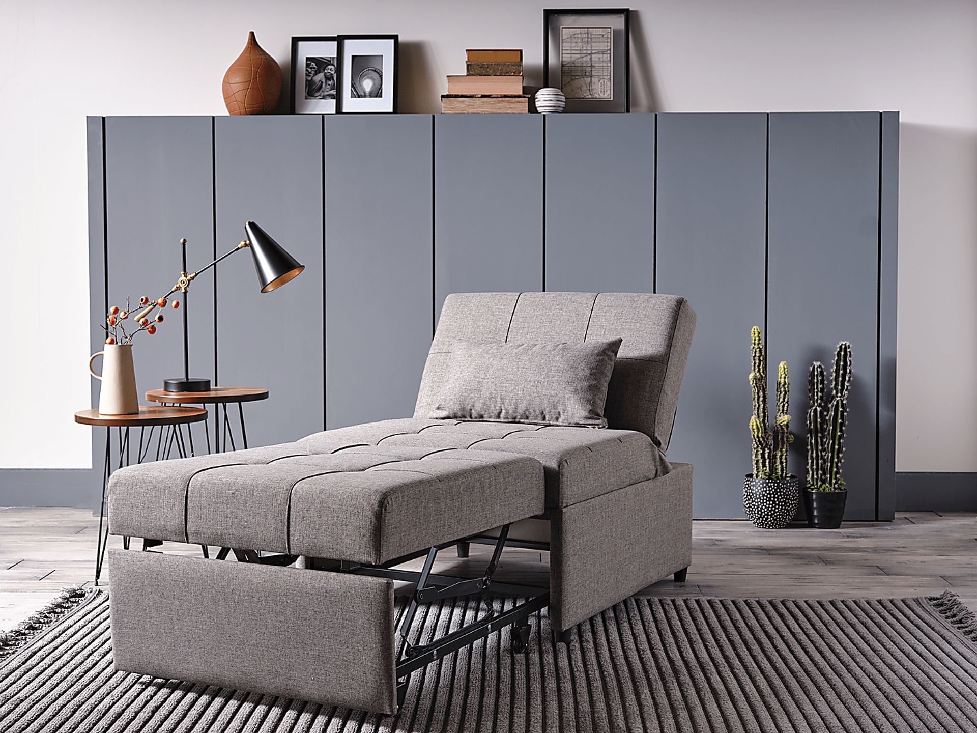 Traskwood Gray Sleeper Chair - Image 15