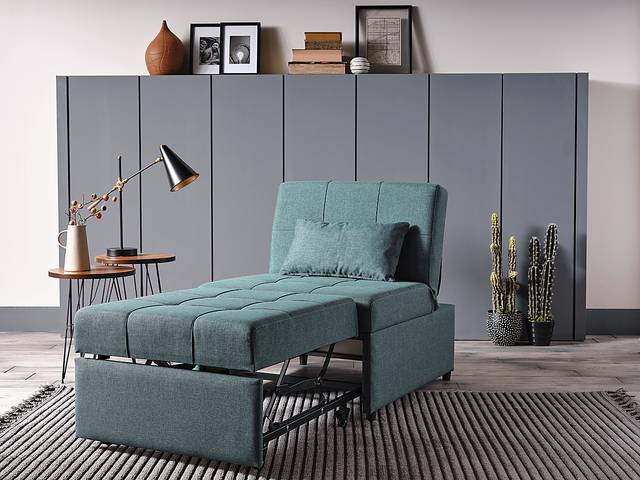 Traskwood Green Sleeper Chair - Thumbnail - Image 14
