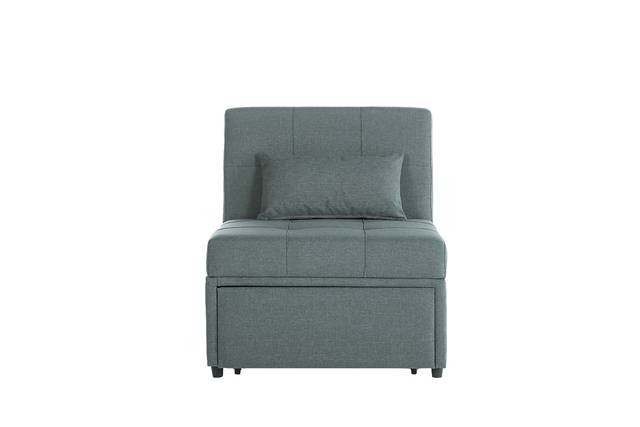 Traskwood Green Sleeper Chair - Thumbnail - Image 2
