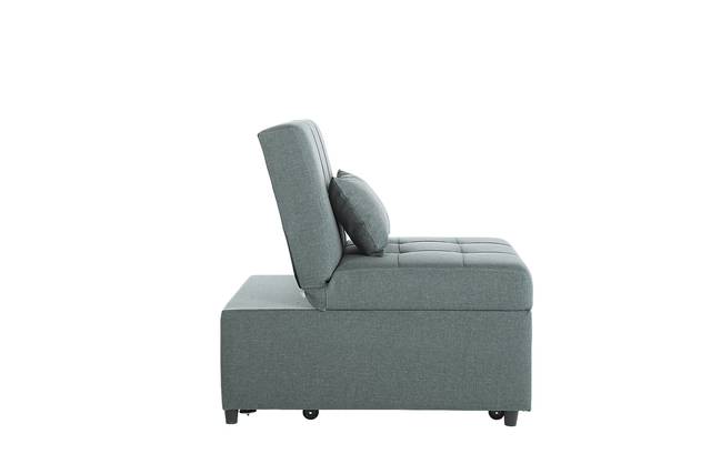 Traskwood Green Sleeper Chair - Thumbnail - Image 3