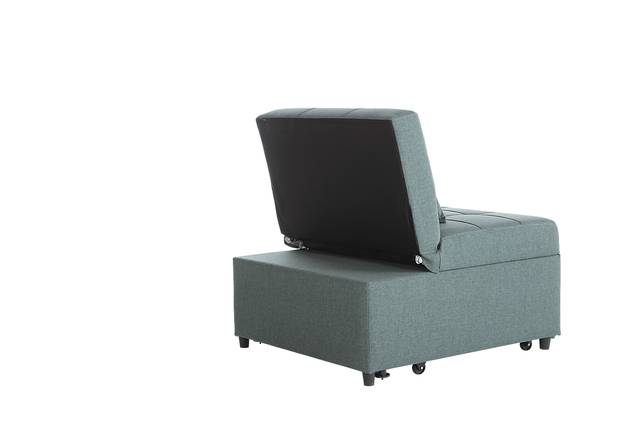 Traskwood Green Sleeper Chair - Thumbnail - Image 4