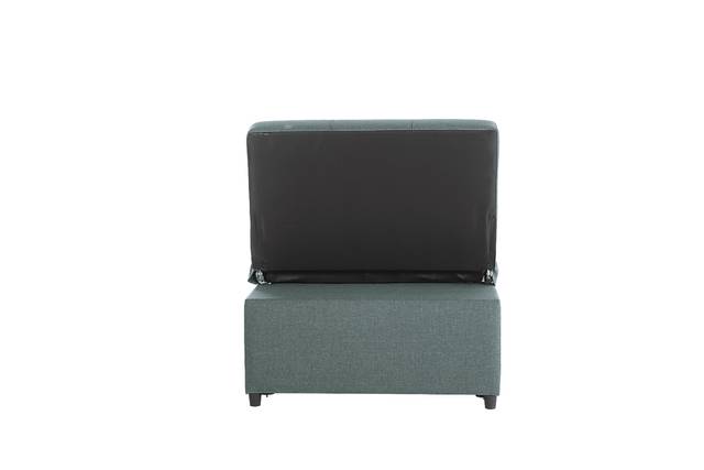 Traskwood Green Sleeper Chair - Thumbnail - Image 5