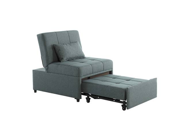 Traskwood Green Sleeper Chair - Thumbnail - Image 6