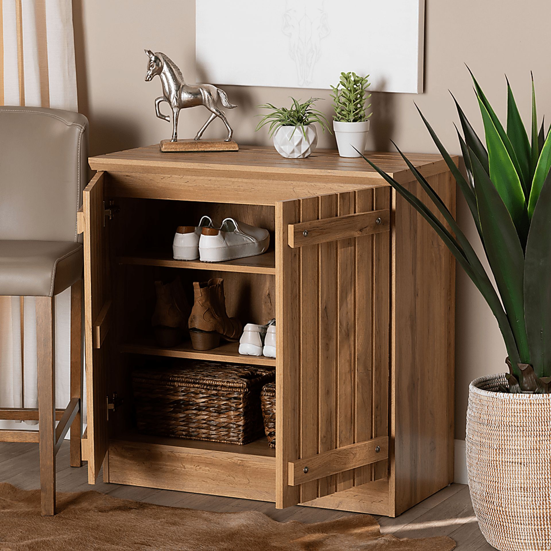 Tratan Brown Cabinet - Image 8