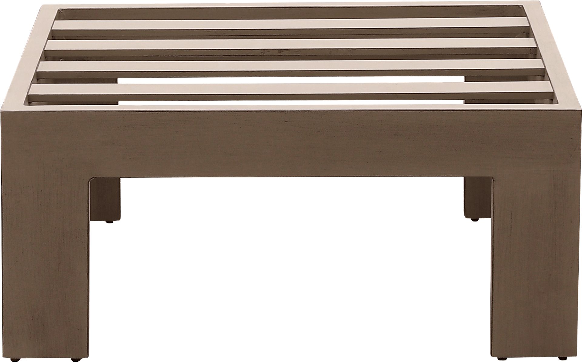 Travar Tan 5 Pc Outdoor Seating Set with Cream Cushions - Image 6