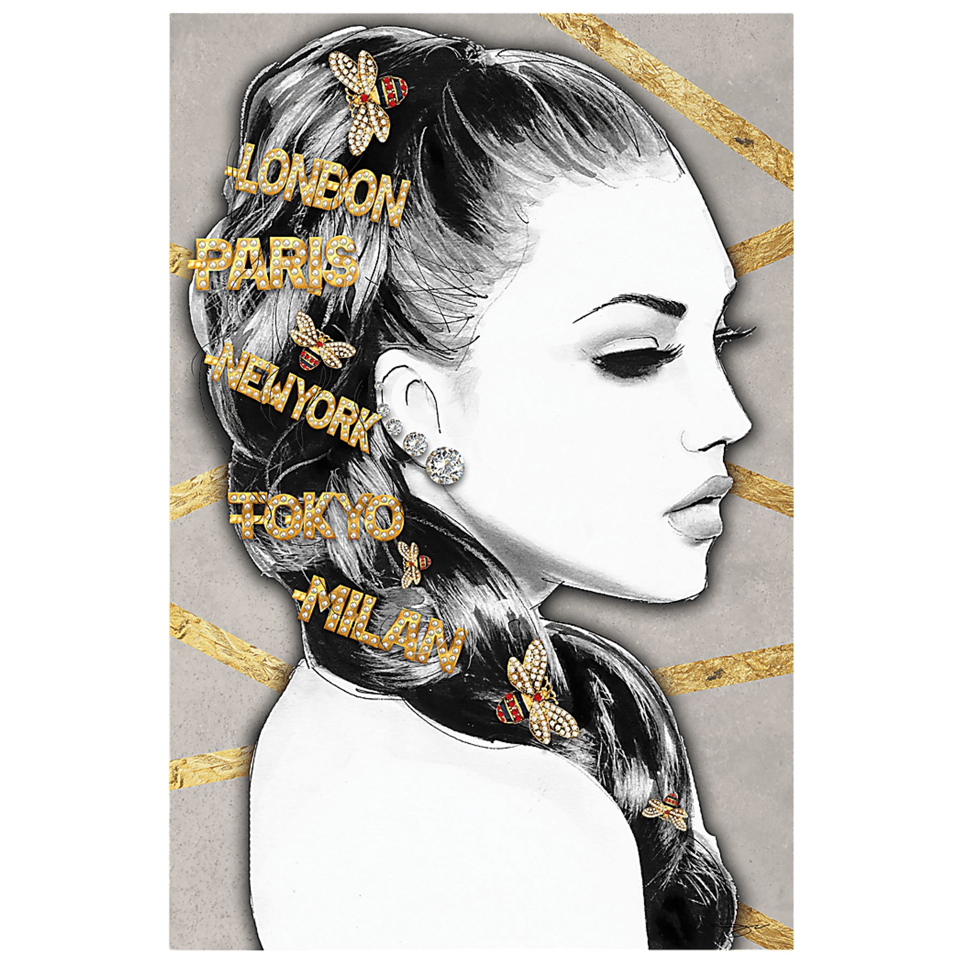 Travel Fashion Artwork - Image 1
