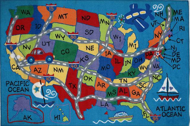 Kids Traveler 5'3 x 7'6 Rug - Thumbnail - Image 1