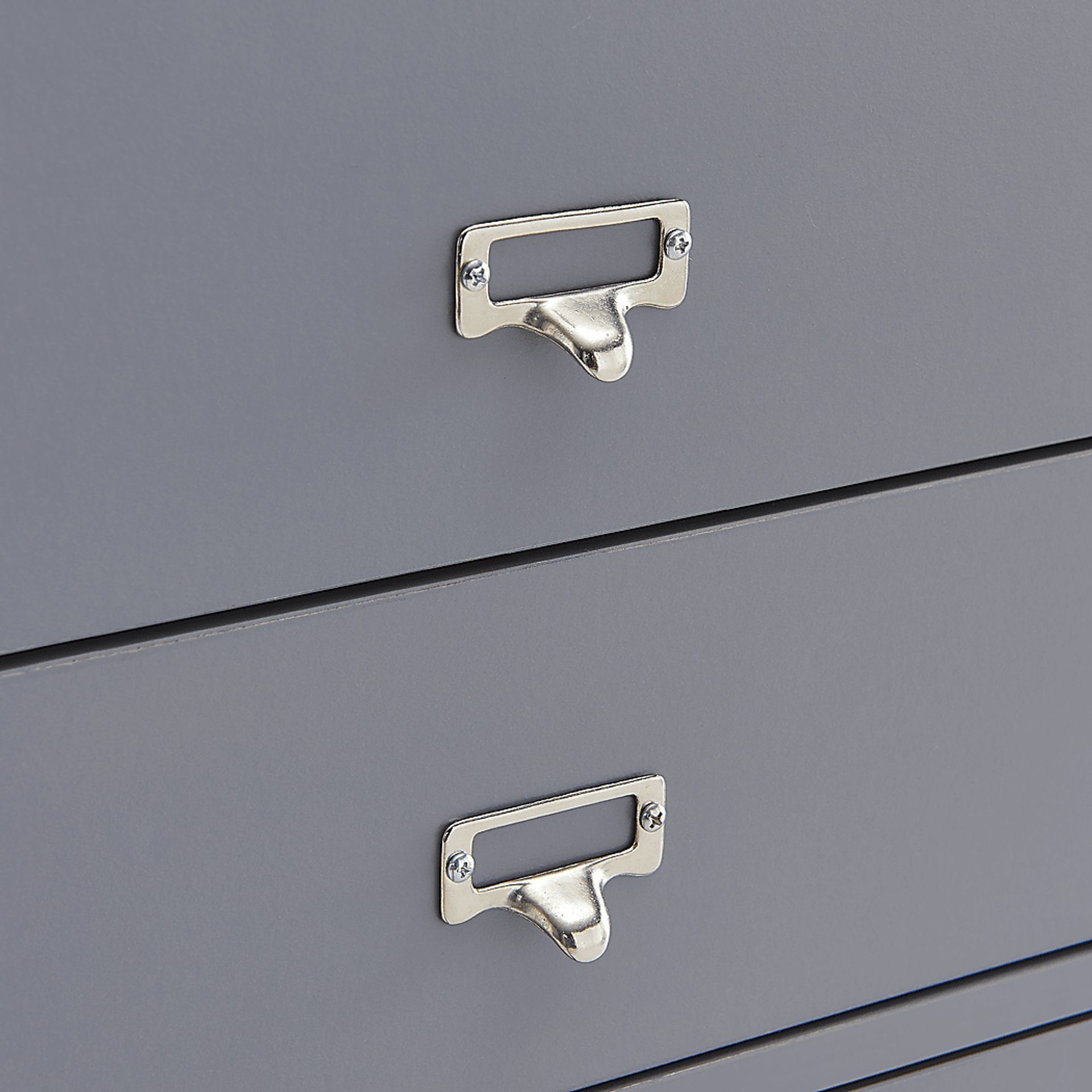 Travia Gray Folding Desk - Image 4