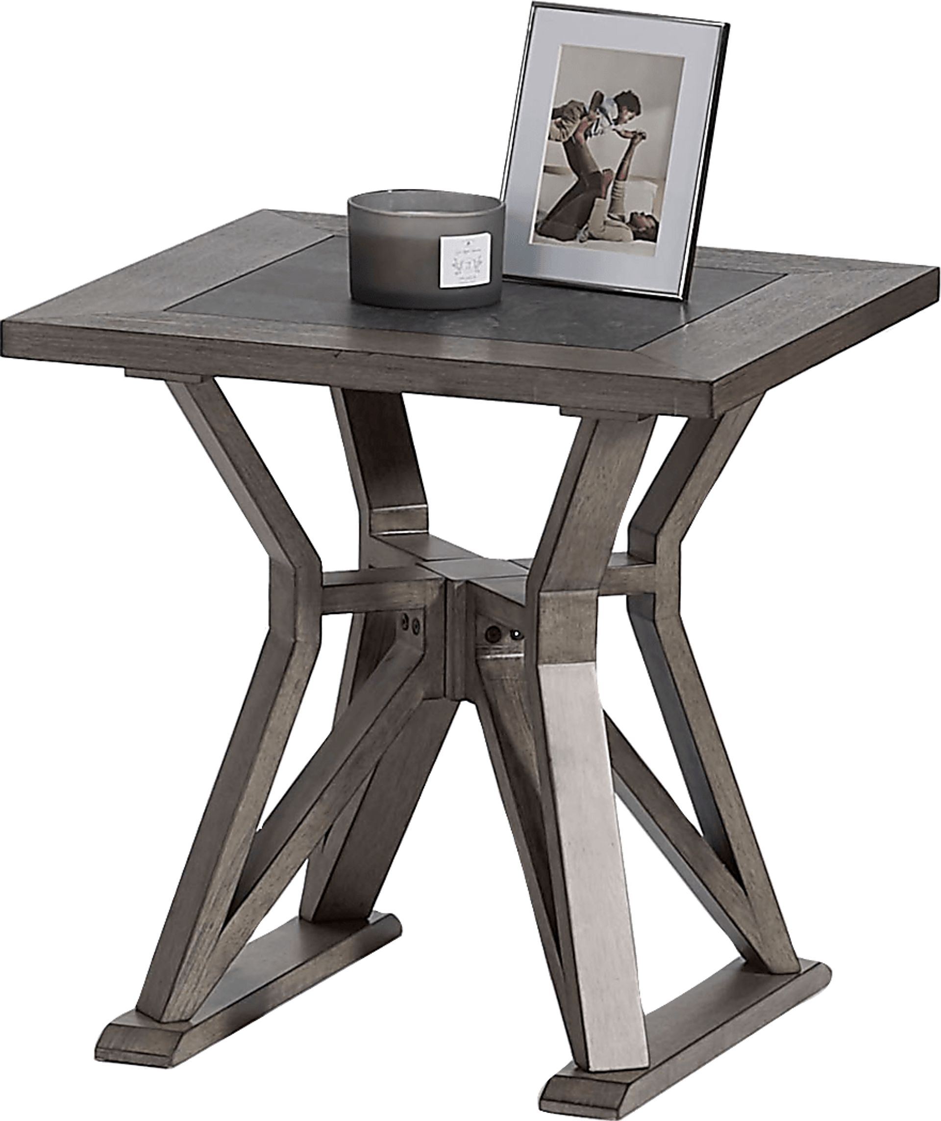 Travistock Gray End Table - Image 2