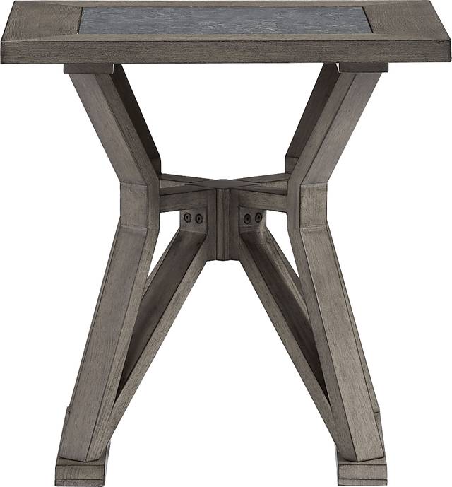 Travistock Gray End Table - Thumbnail - Image 3