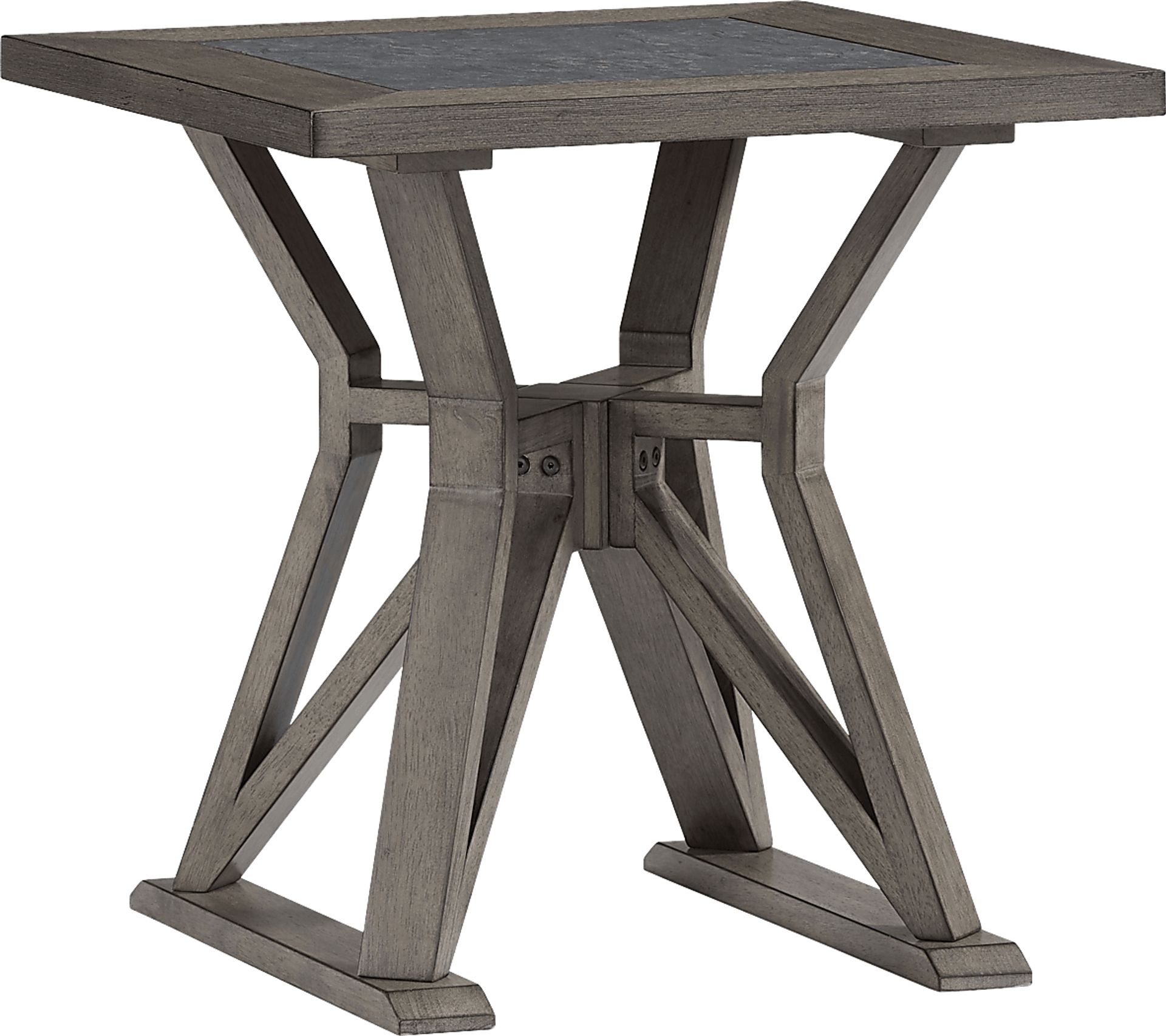 Travistock Gray End Table - Image 1