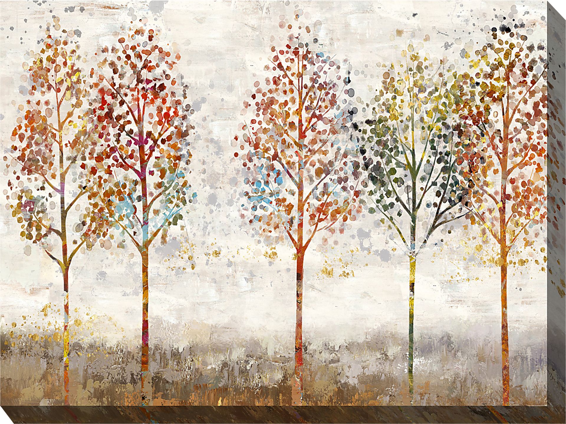 Tree Stand Beige Indoor/Outdoor Wall Art - Image 1