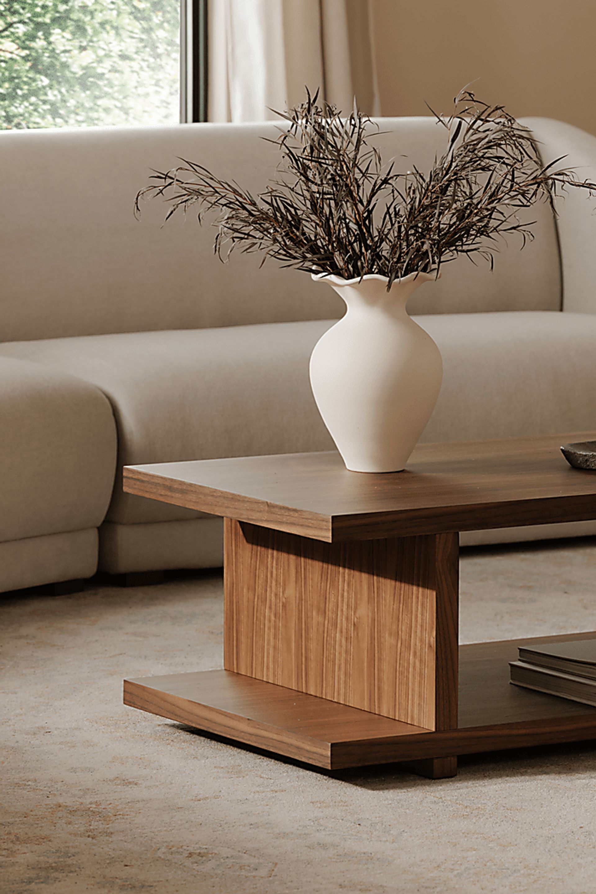 Treffle Brown Cocktail Table - Image 3