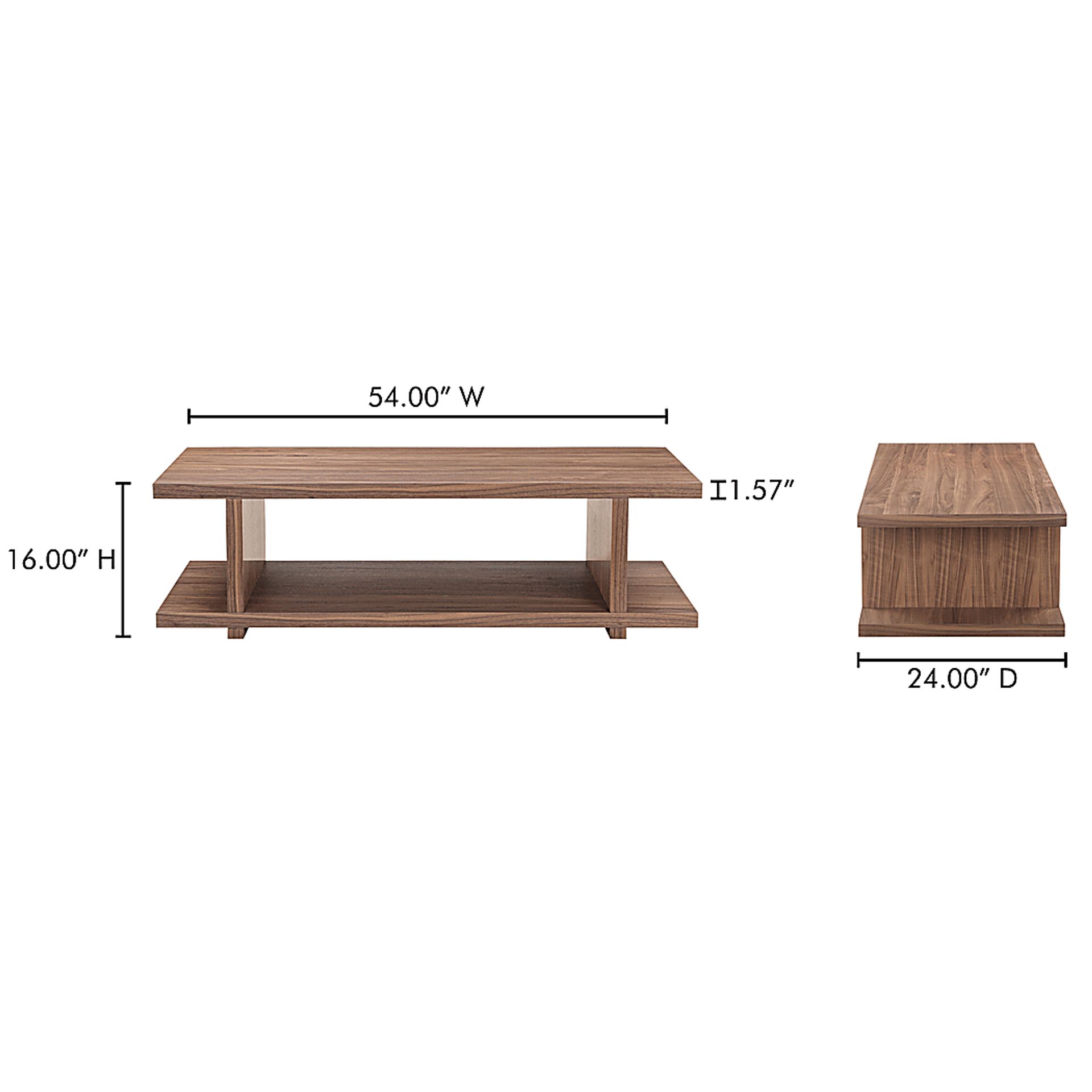 Treffle Brown Cocktail Table - Image 4