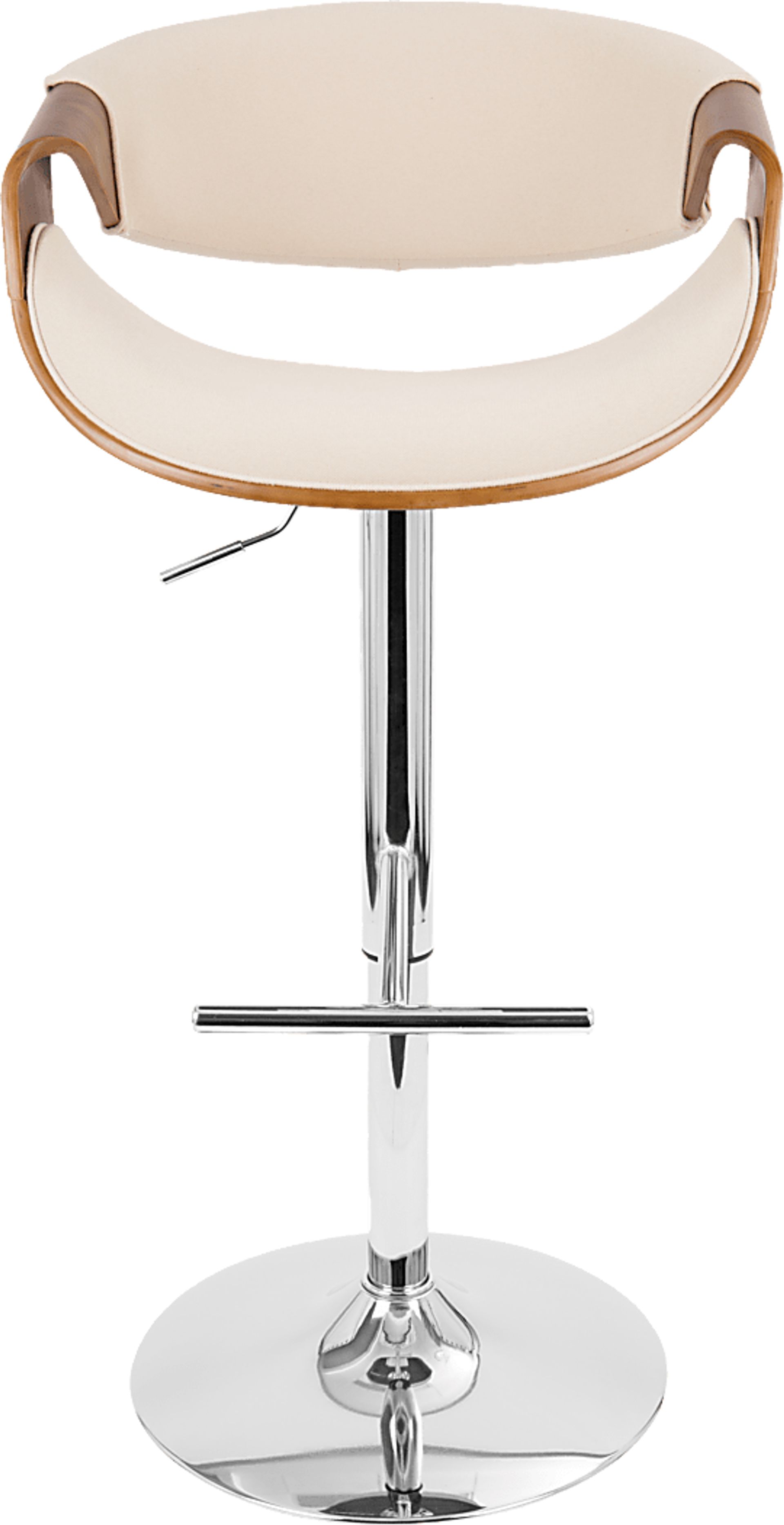 Trefore Cream Adjustable Barstool, Set of 2 - Image 5