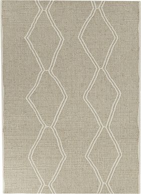 Treillis Taupe 7'10 x 10' Rug