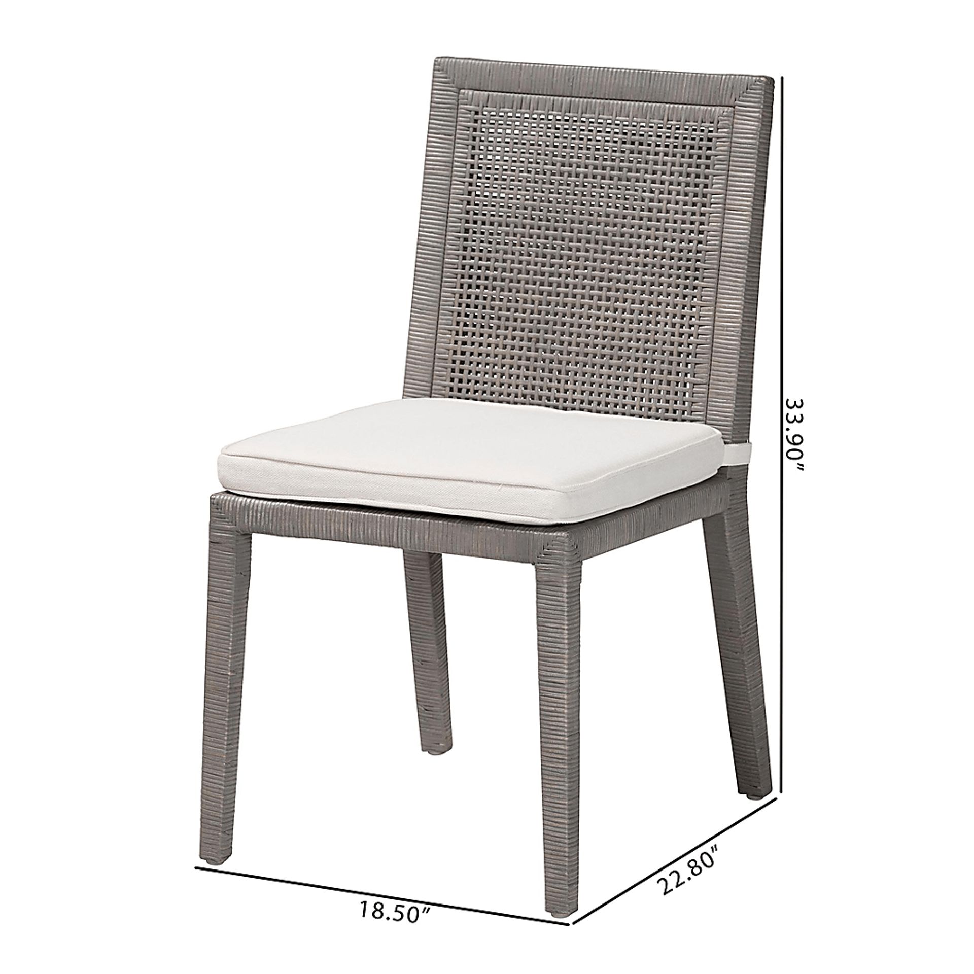 Trekorda Gray Dining Chair - Image 6