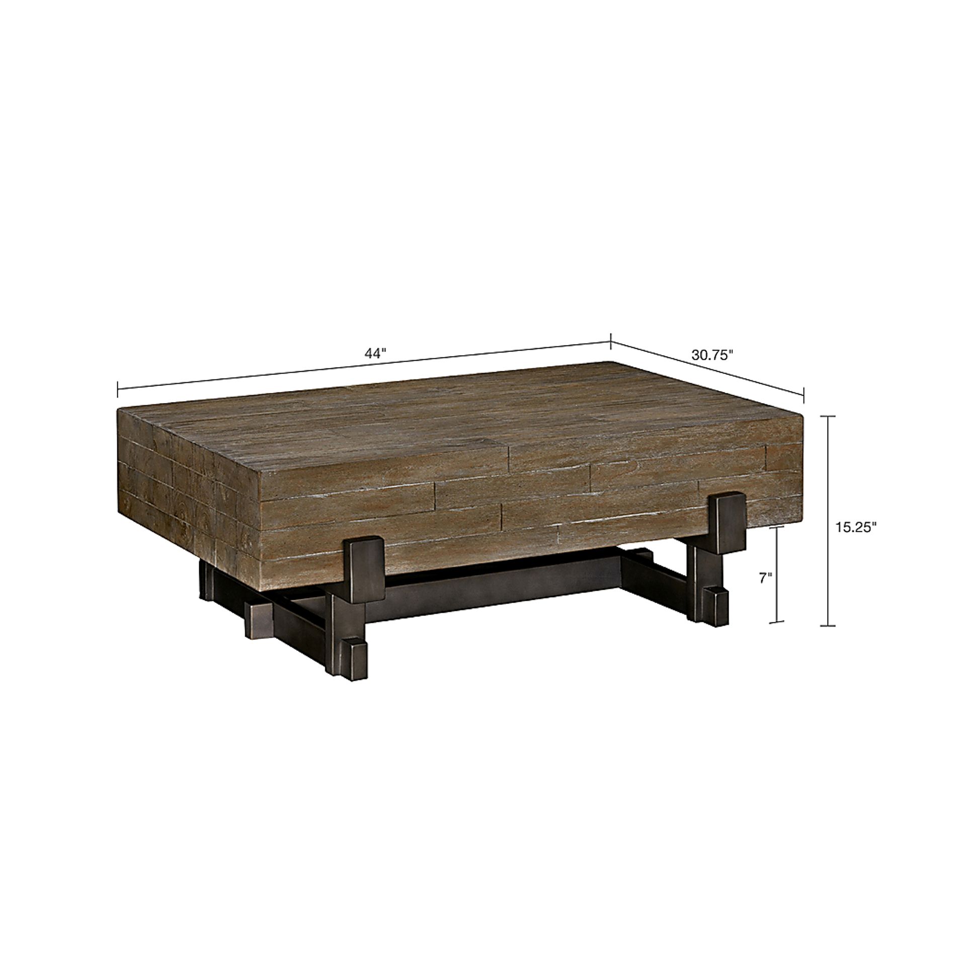 Trelawney Natural Cocktail Table - Image 3