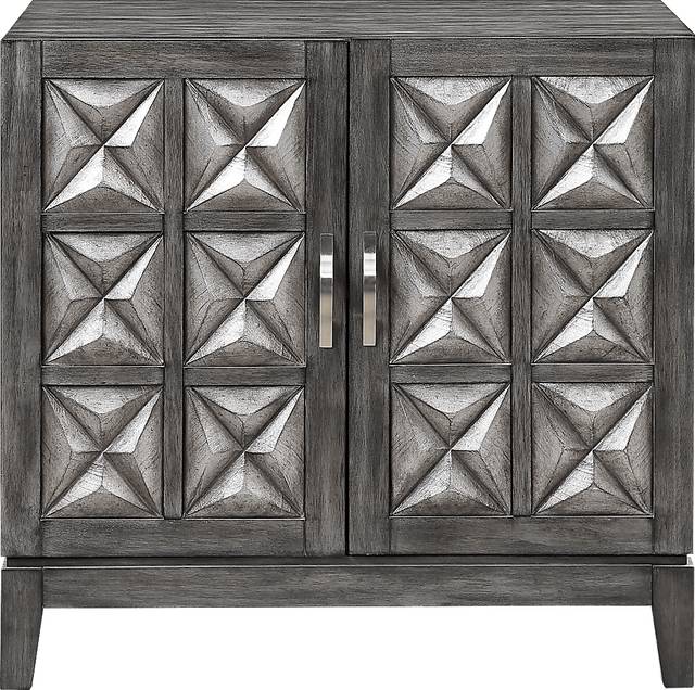 Trelawnley Gray Accent Cabinet - Thumbnail - Image 3