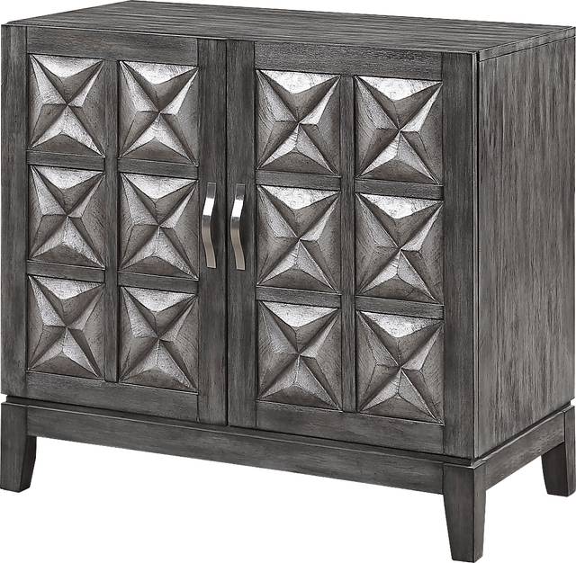 Trelawnley Gray Accent Cabinet - Thumbnail - Image 1