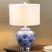 Trelon Blue Lamp