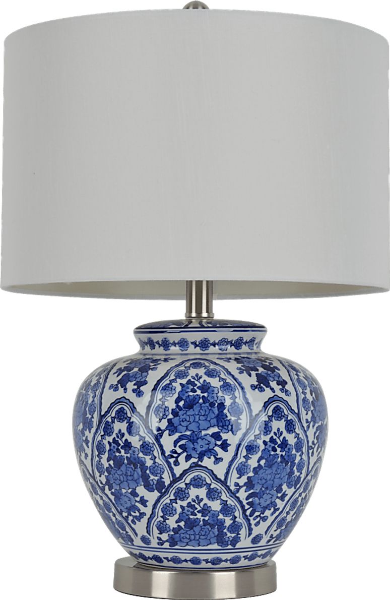 Trelon Blue Lamp