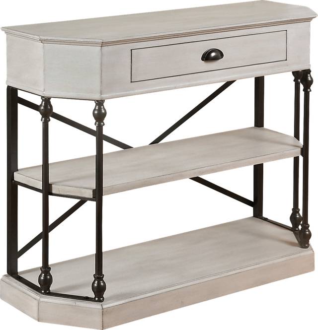 Tremain White Console Table - Thumbnail - Image 1