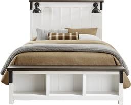 3 pc queen storage bed