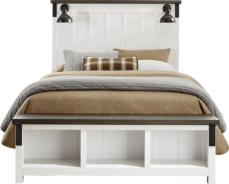3 pc queen storage bed