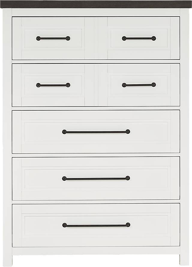Tremblay Square White Chest - Thumbnail - Image 1