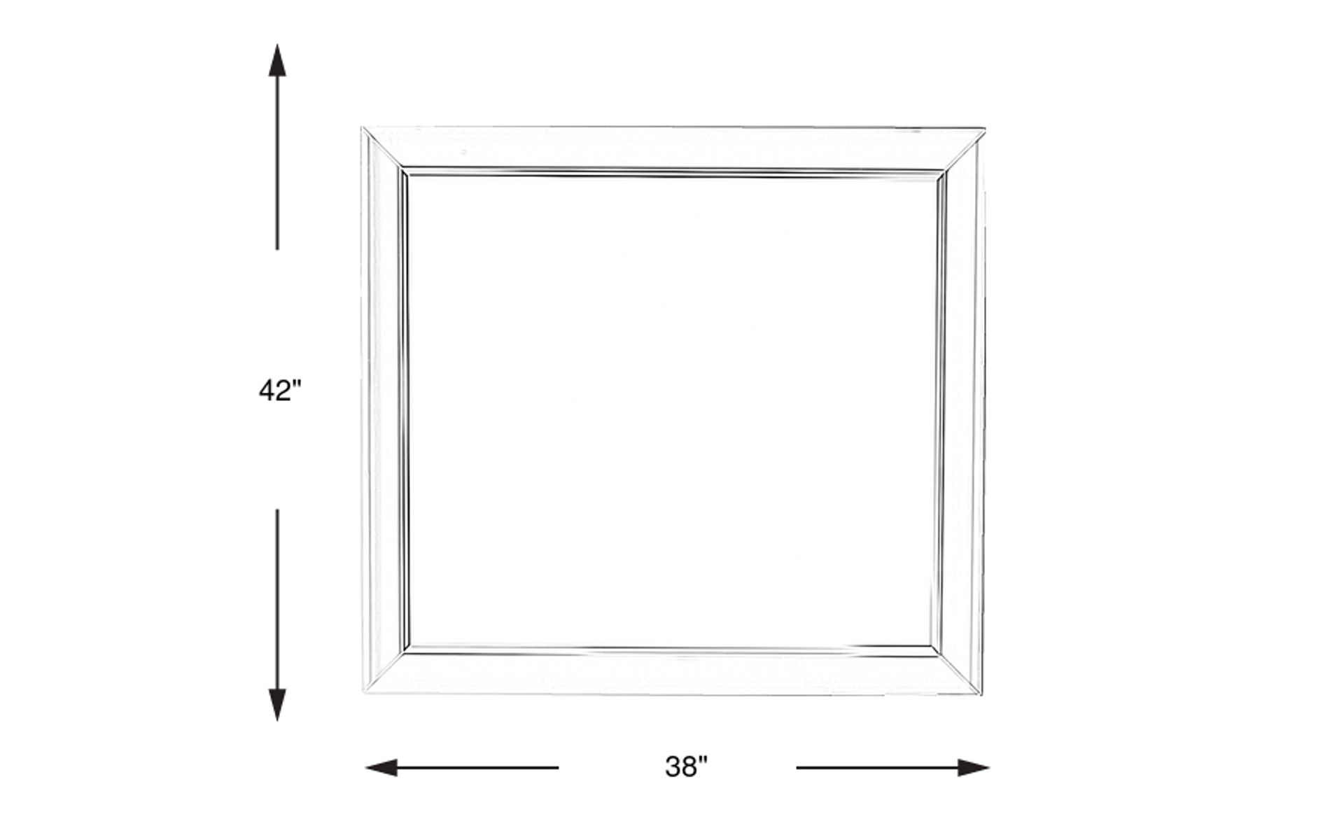 Dimension Image. Please refer to the Dimension Tab on this page for dimension details.