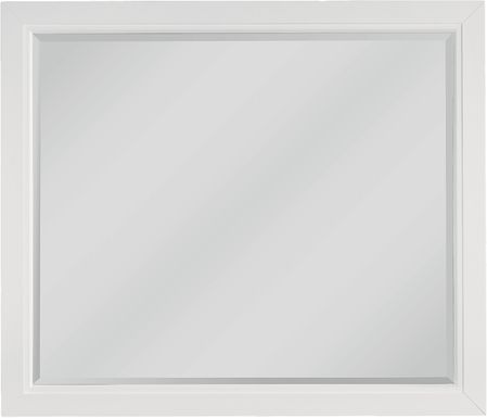 Tremblay Square White Mirror