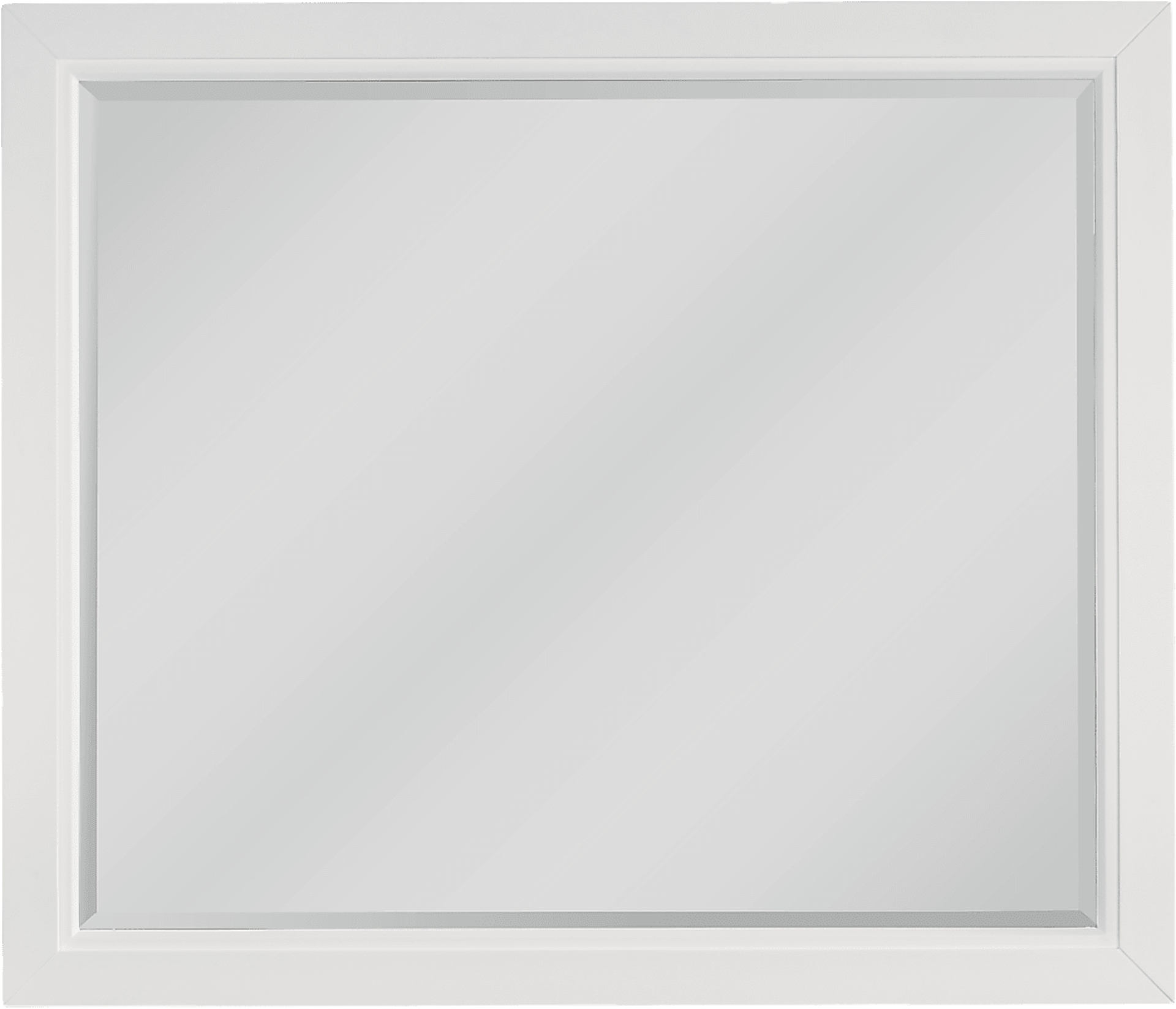 white mirror