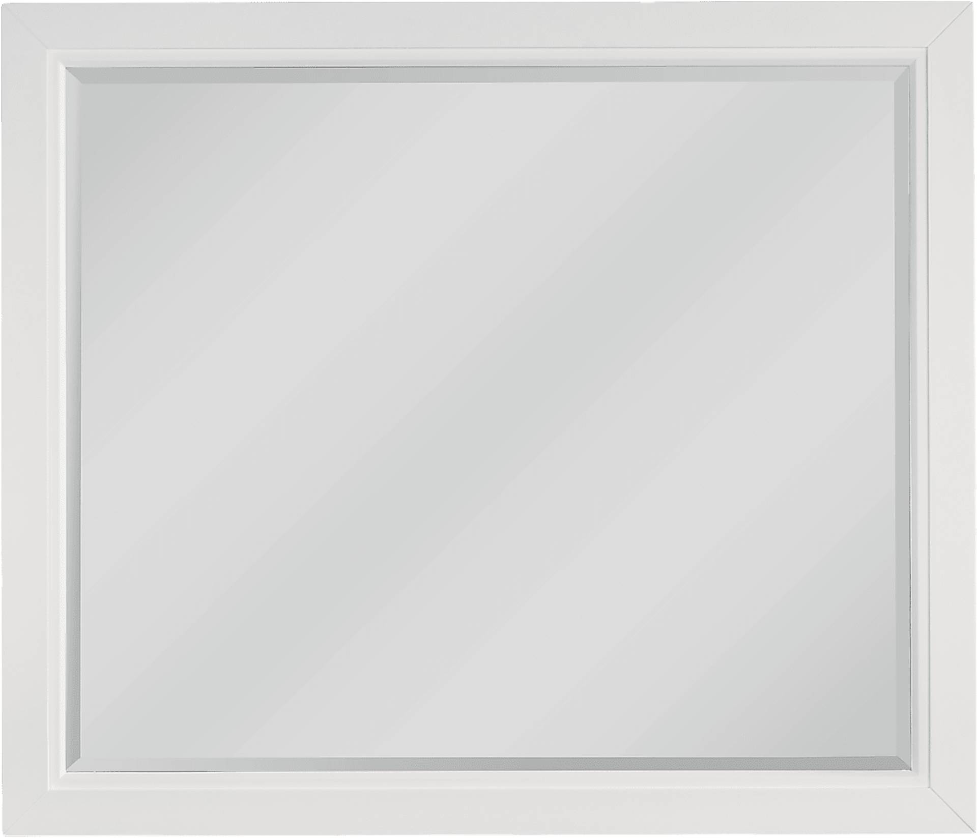 white mirror