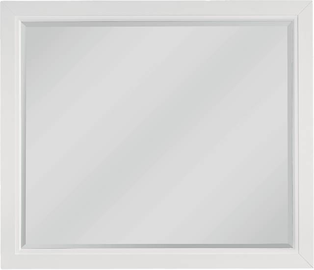 Tremblay Square White Mirror - Thumbnail - Image 1