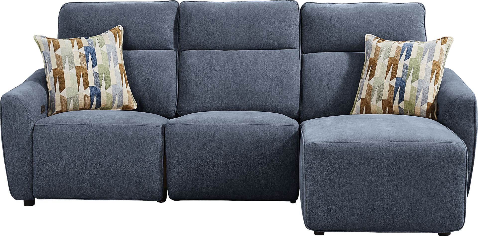 Tremont Indigo 3 Pc Power Reclining Sectional - Image 3