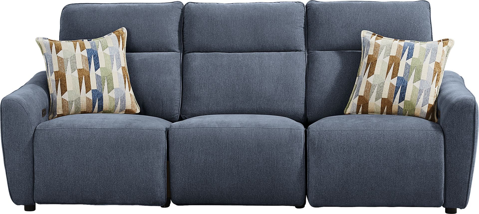 Tremont Indigo 3 Pc Power Reclining Sofa - Image 2