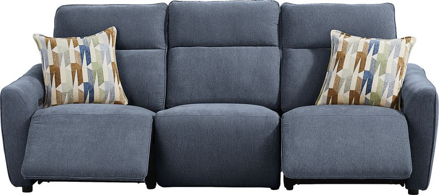 Tremont Indigo 3 Pc Power Reclining Sofa