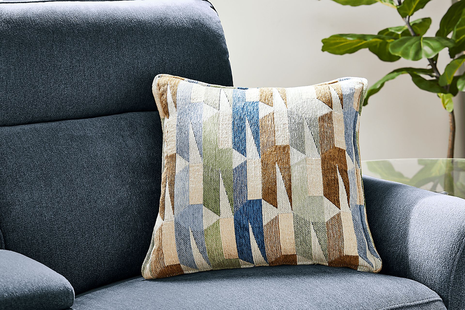 Tremont Indigo 4 Pc Power Reclining Sectional - Image 8