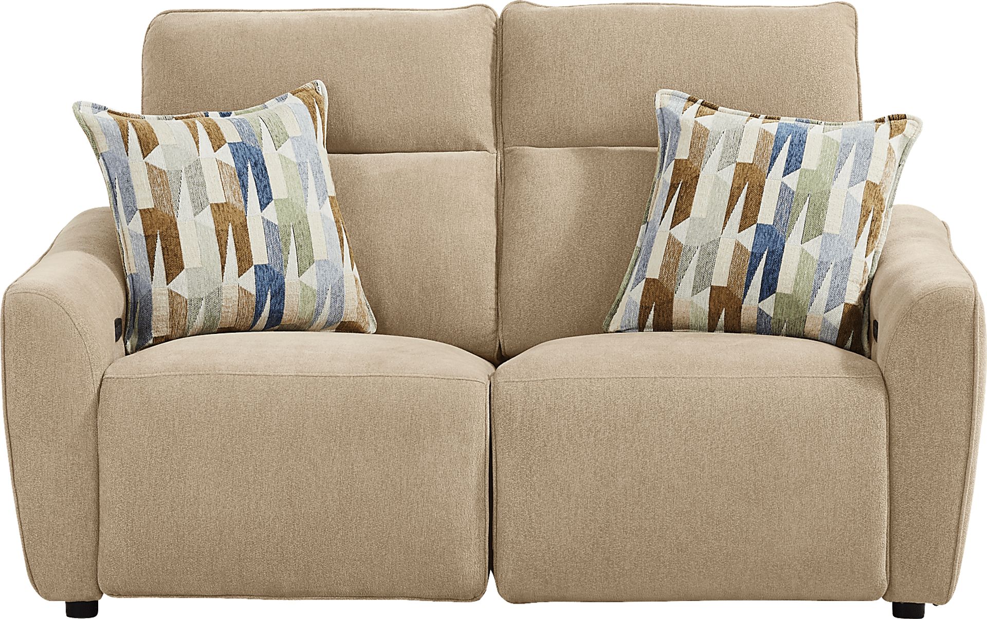Tremont Sand 2 Pc Power Reclining Loveseat - Image 2