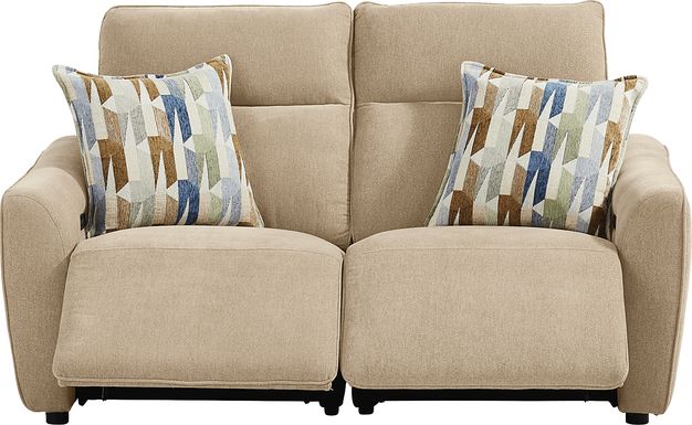 Tremont Sand 2 Pc Power Reclining Loveseat
