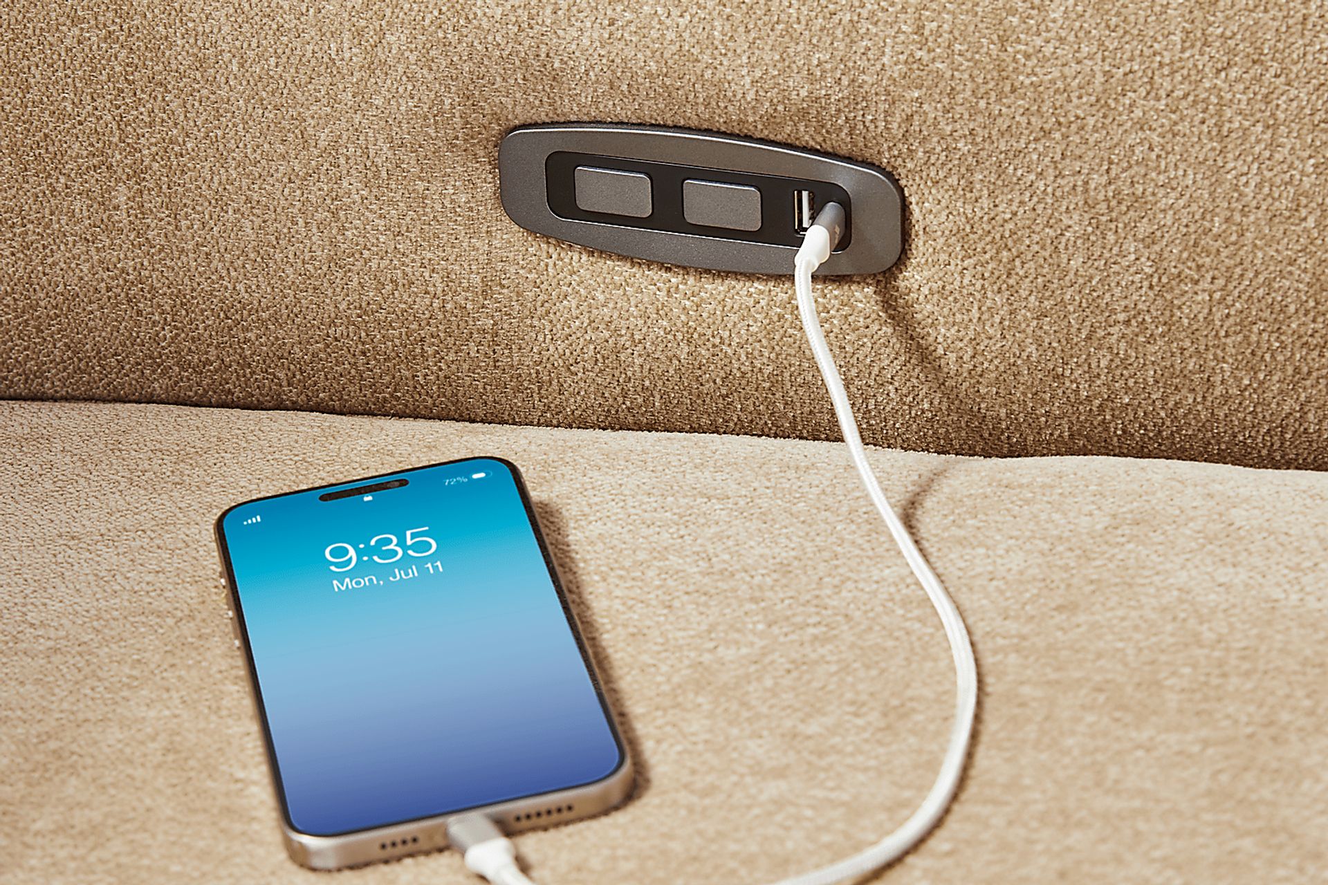 Tremont Sand 3 Pc Power Reclining Sectional - Image 5