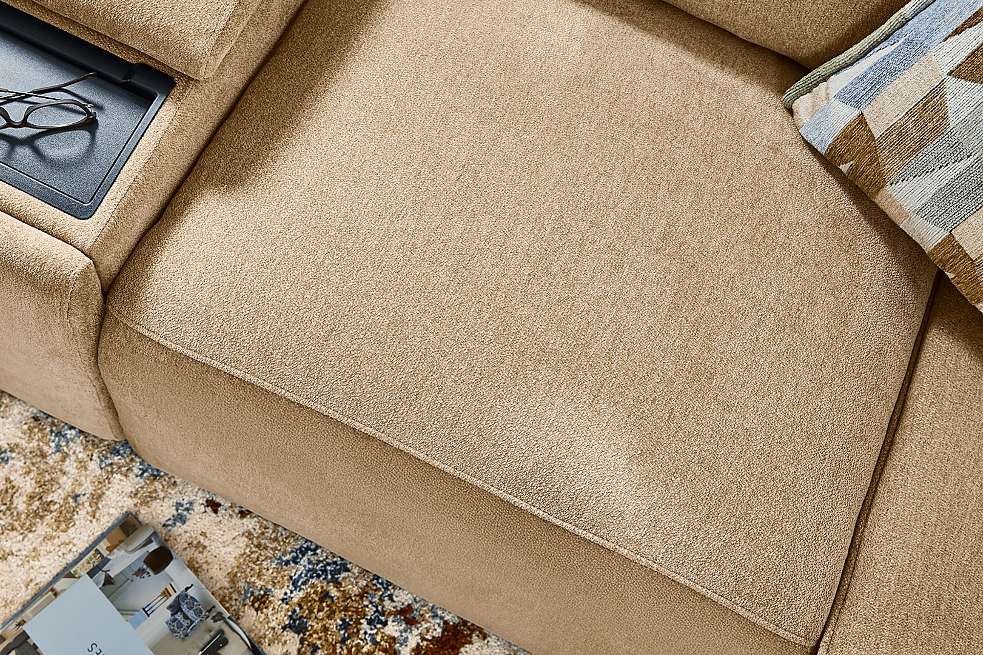 Tremont Sand 4 Pc Power Reclining Sectional - Image 12