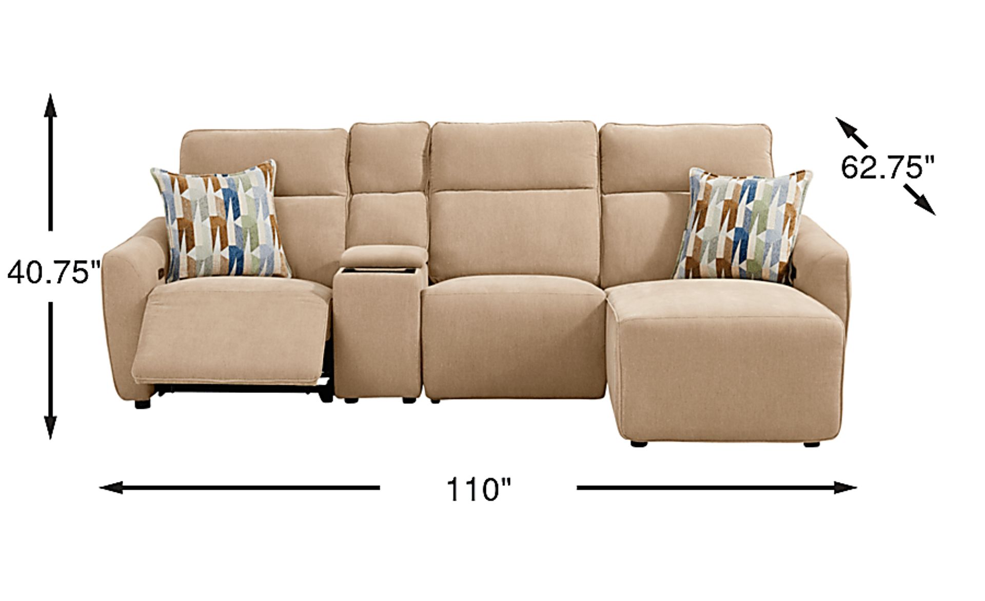 Dimension Image. Please refer to the Dimension Tab on this page for dimension details.