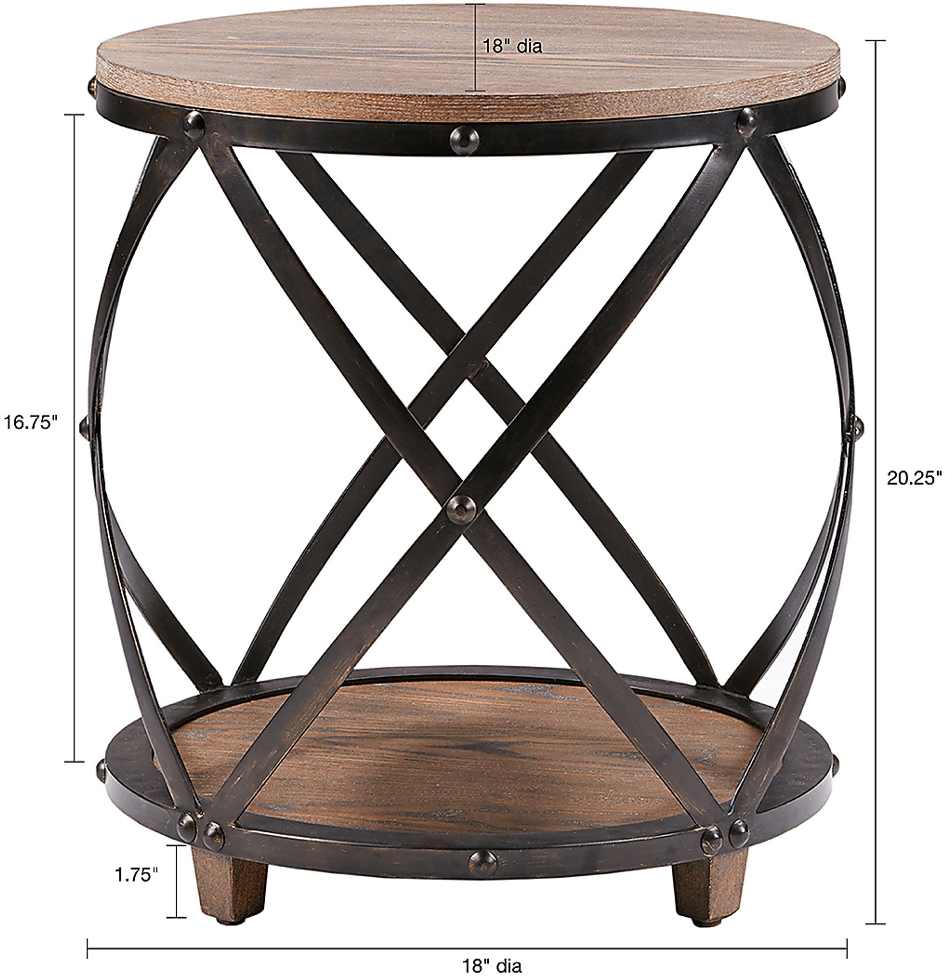 Tremper Bronze Accent Table - Image 2
