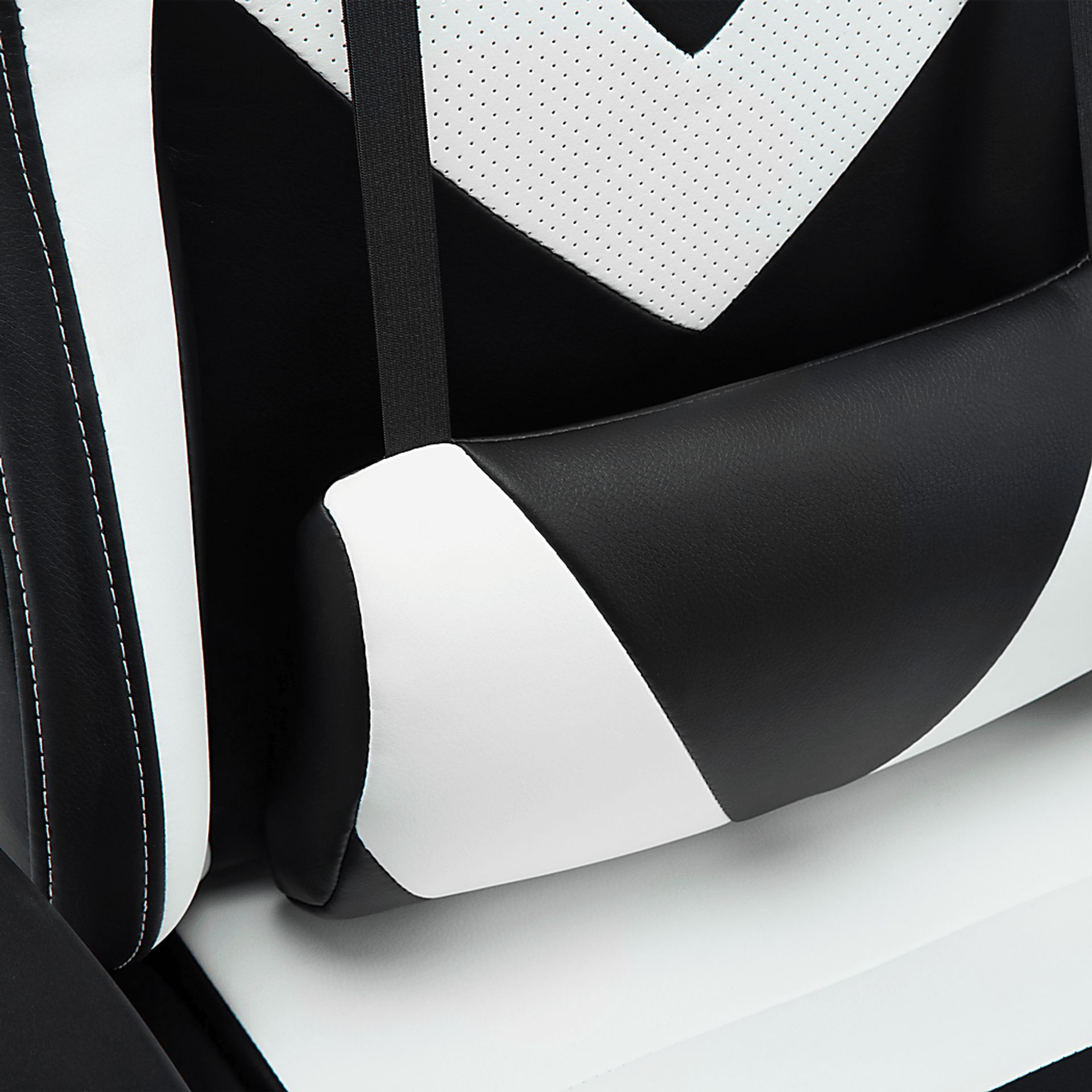 Trendiac White/Black PC Gaming Chair - Image 17