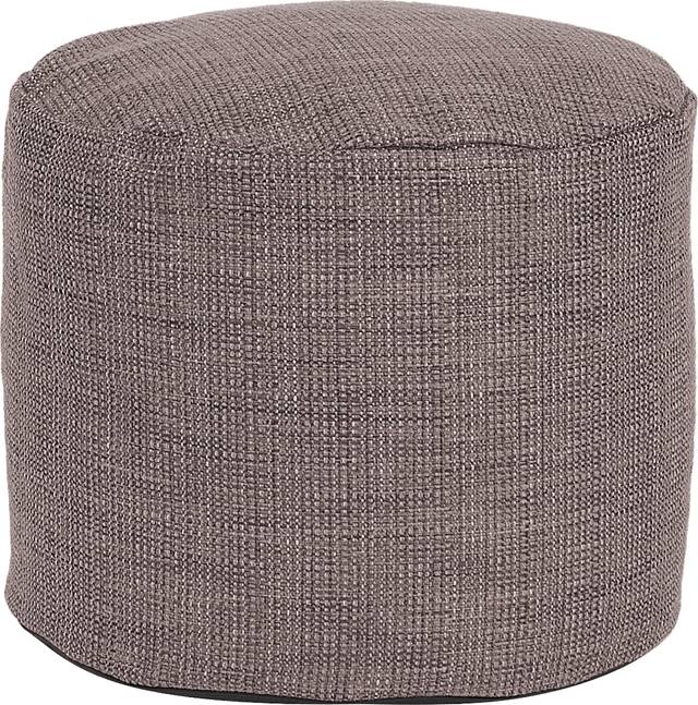 Trendwood Gray Pouf - Thumbnail - Image 1