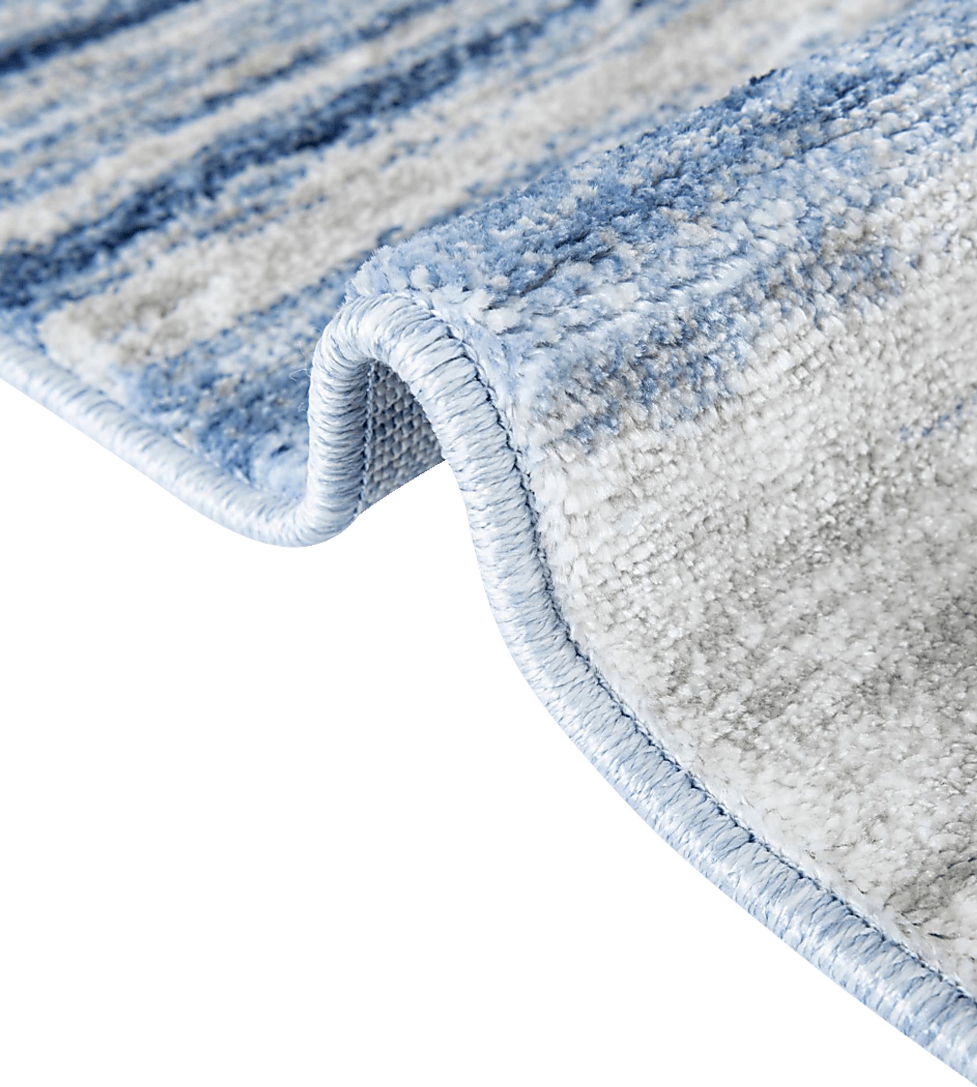 Trenfell Blue 2' x 6'1 Runner Rug - Image 5