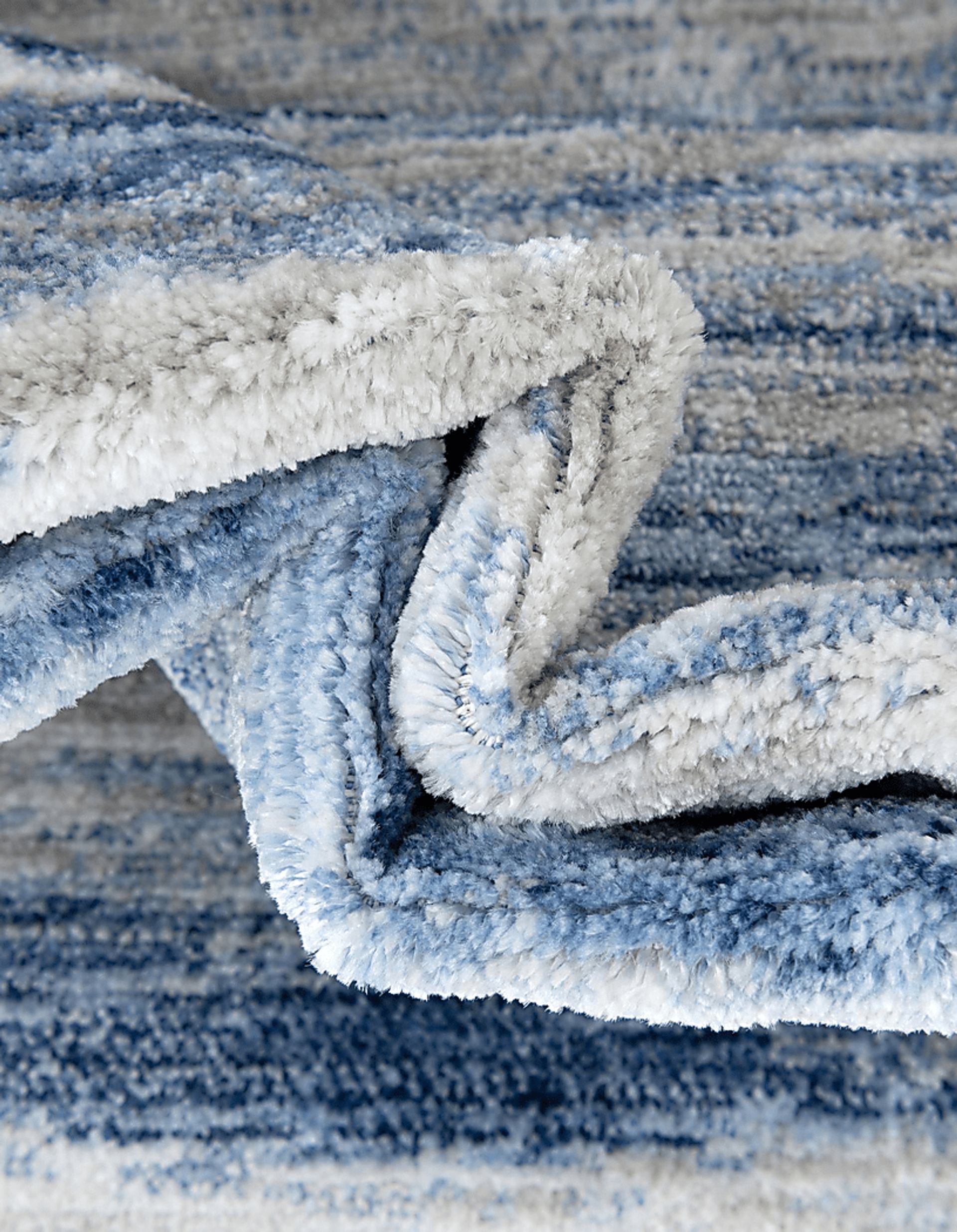 Trenfell Blue 5'3 x 8' Rug - Image 5