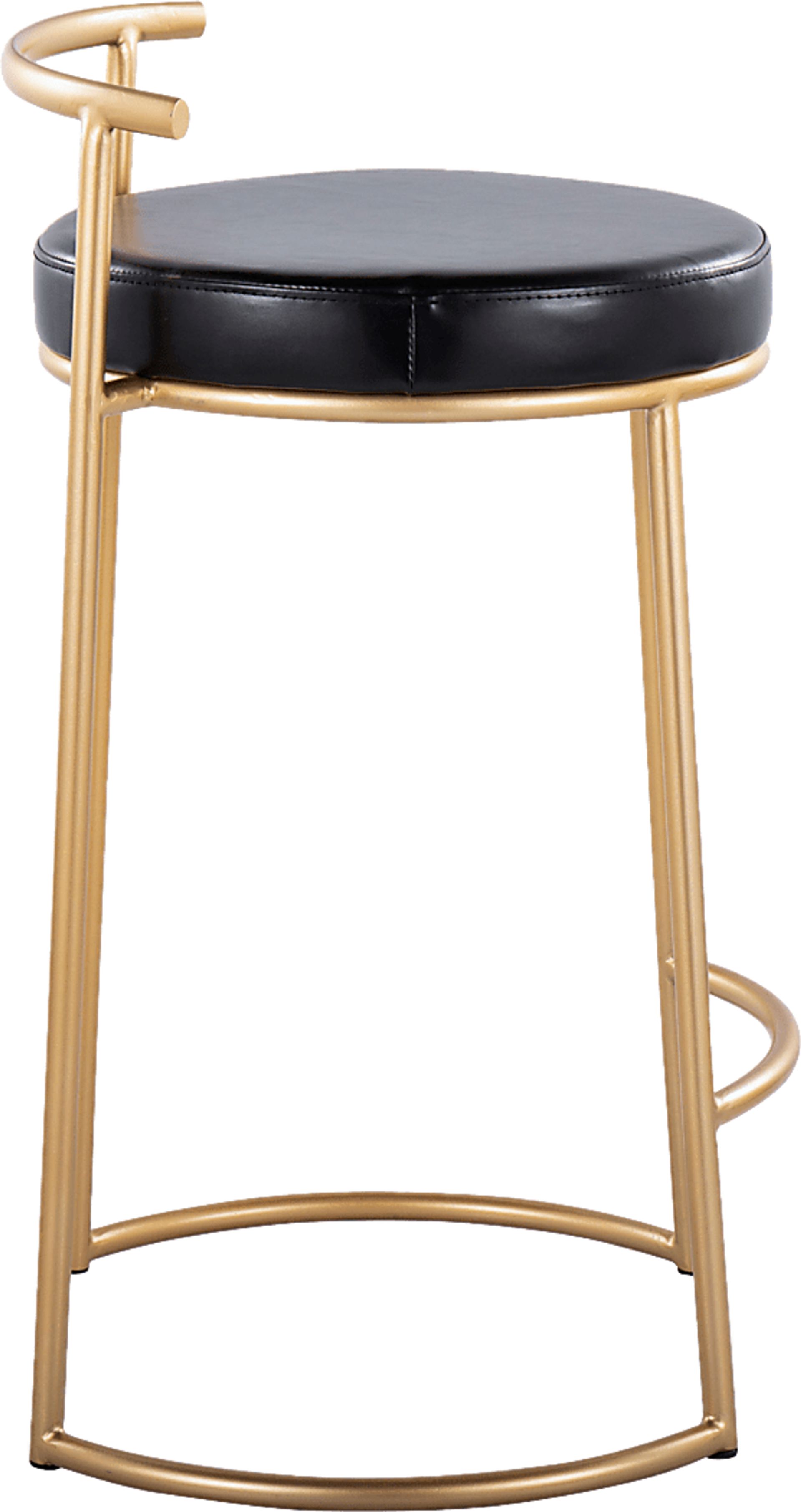 Trepassey I Black Counter Height Stool, Set of 2 - Image 5